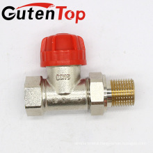 GutenTop High Quality Brass DN15 Straight Radiator Control Thermostatic Valve